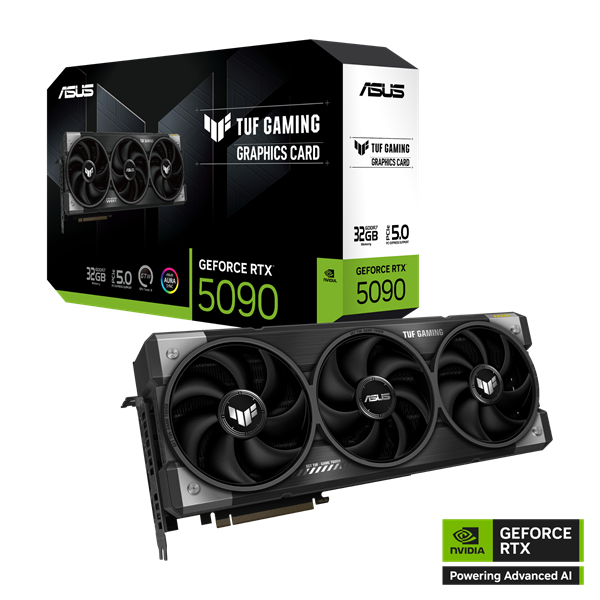 VGA Asus TUF Gaming GeForce RTX 5090 32GB GDDR7 